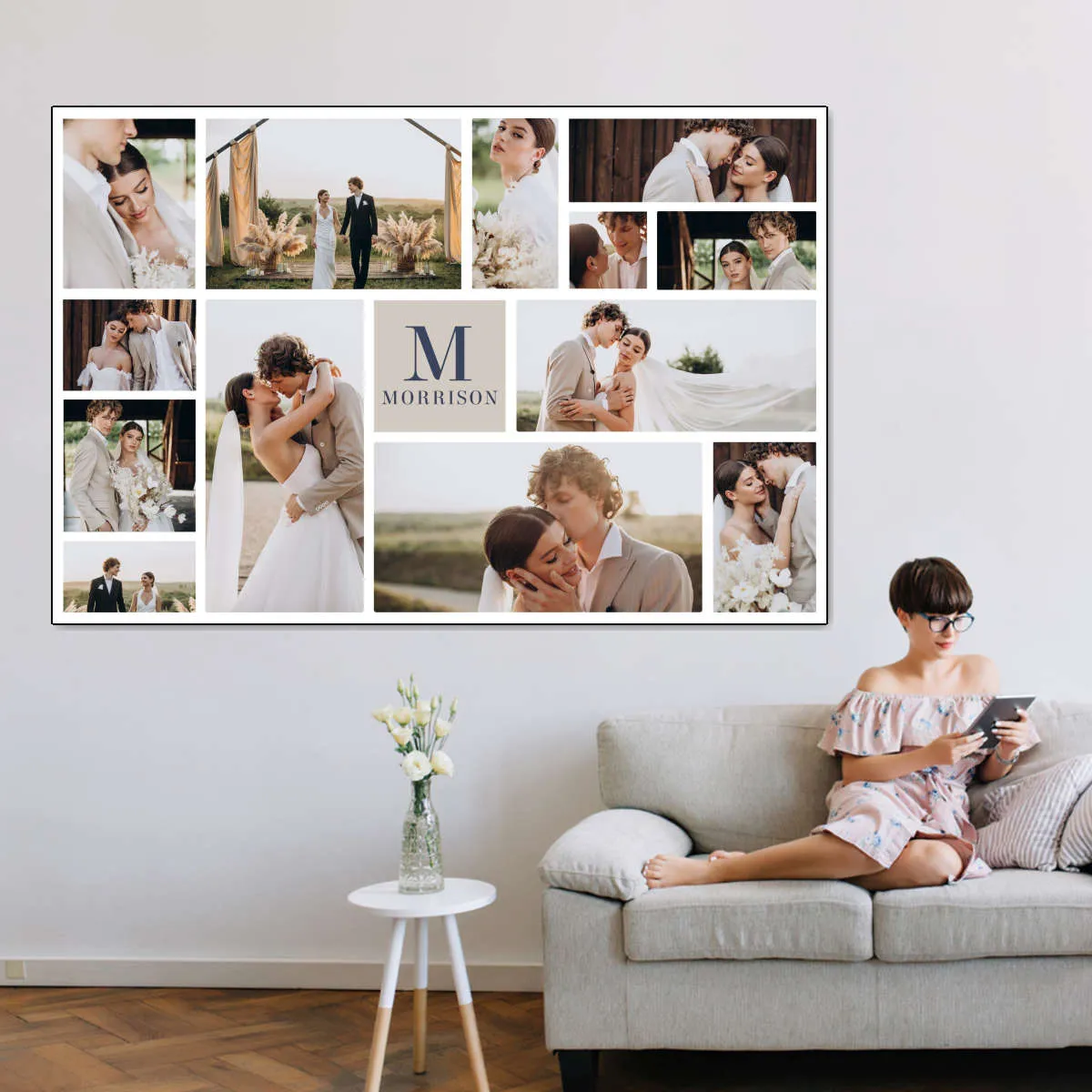 13 Mix Collage Photo Prints Wall Art