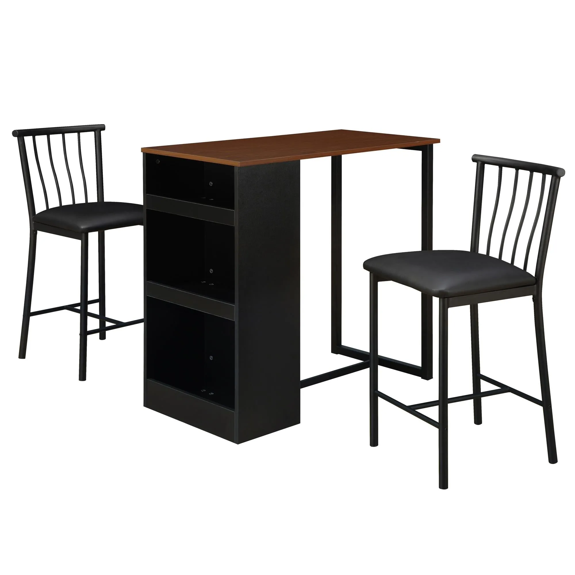 3-Piece Counter Height Bar Set with Chairs