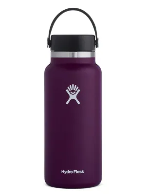 32oz Wide Mouth with Flex Cap Eggplant Bottle