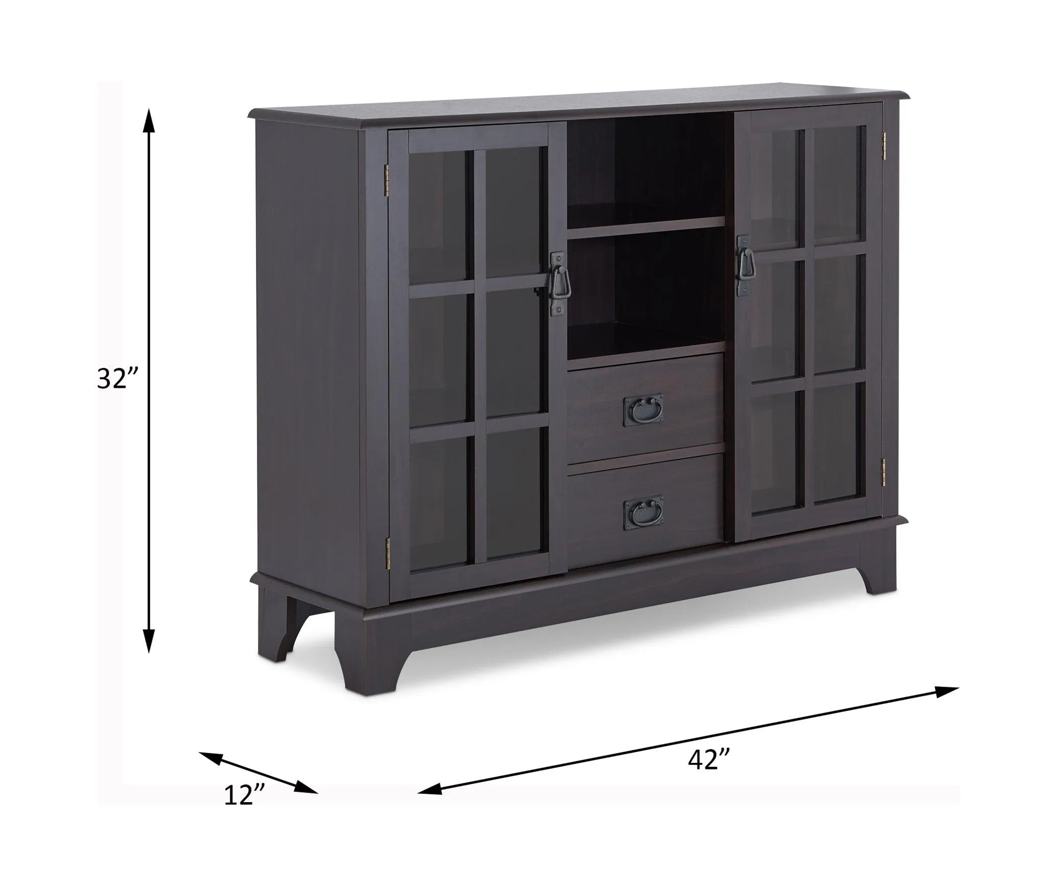 ACME Dubbs Console Table in Espresso