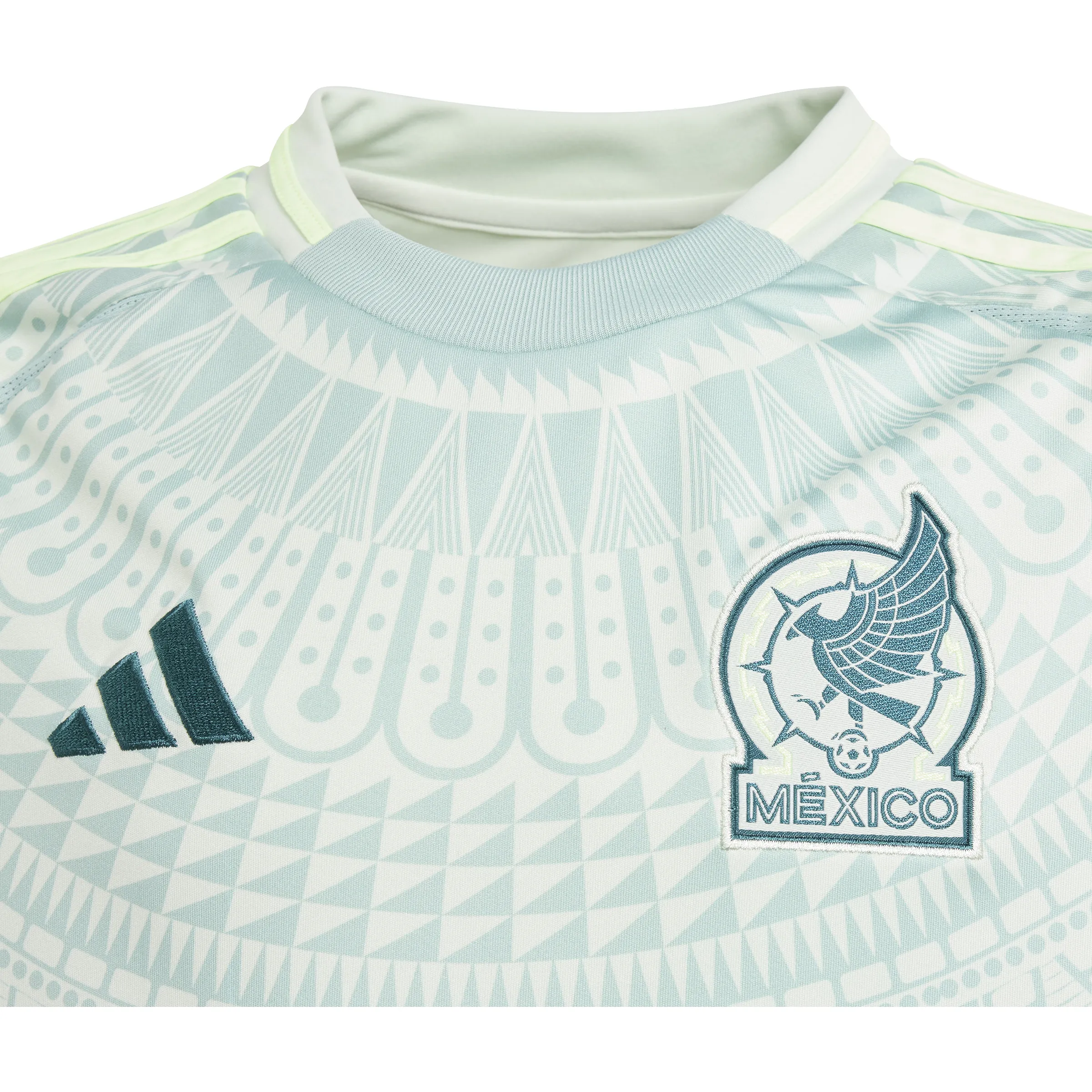 Adidas Mexico Youth 2024 Stadium Away Jersey