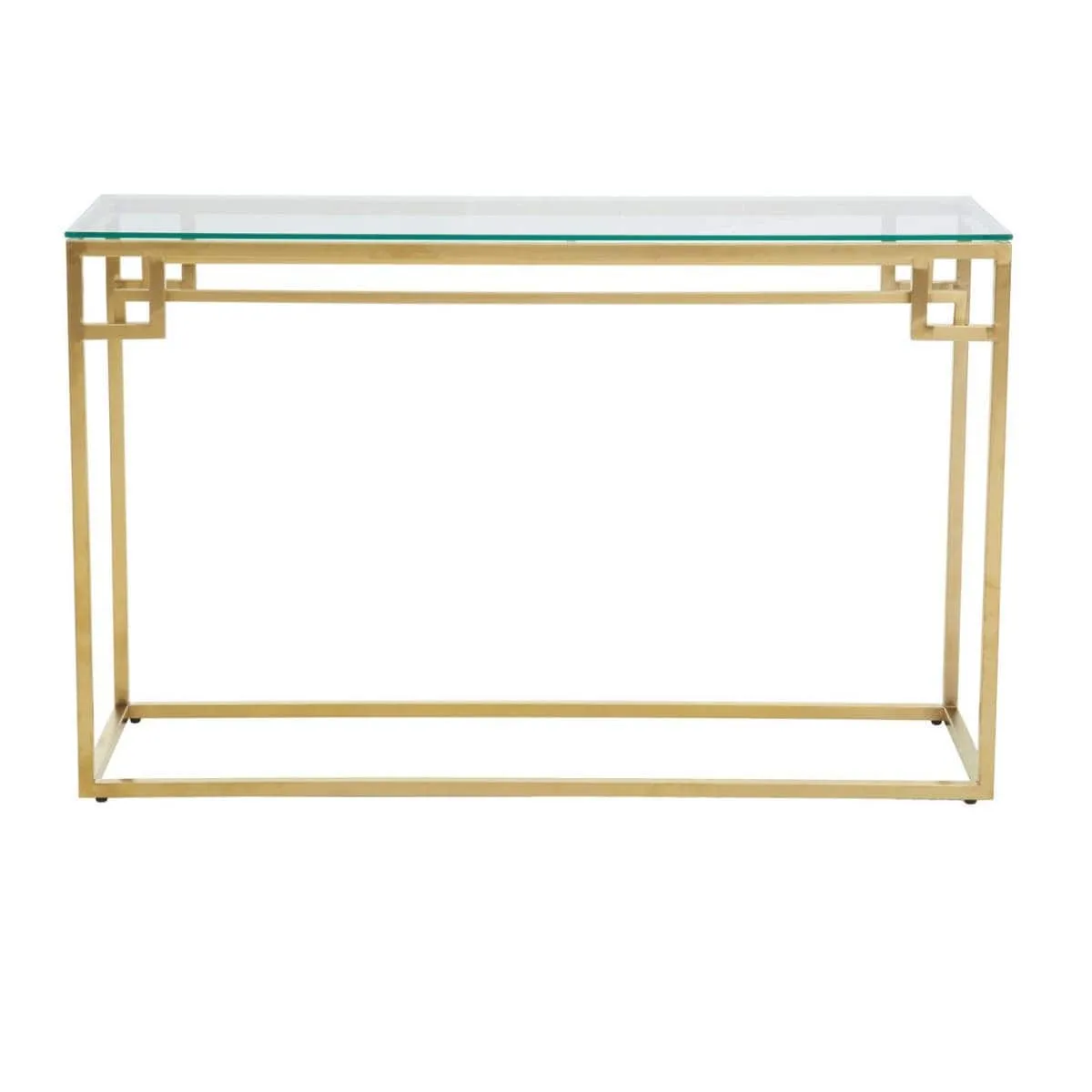 Allure Gold Brushed Console Table