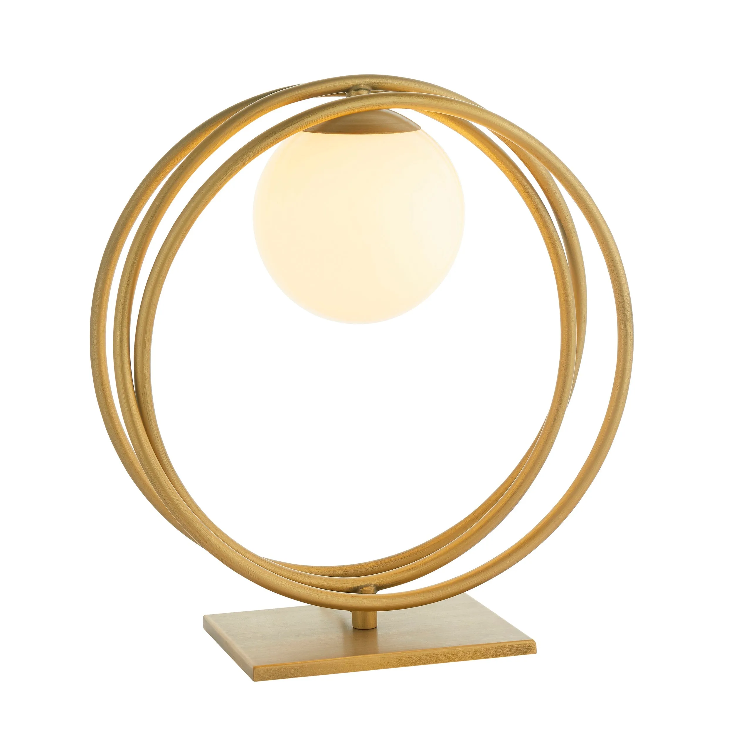 Amos Warhol Table Lamp Brushed Gold