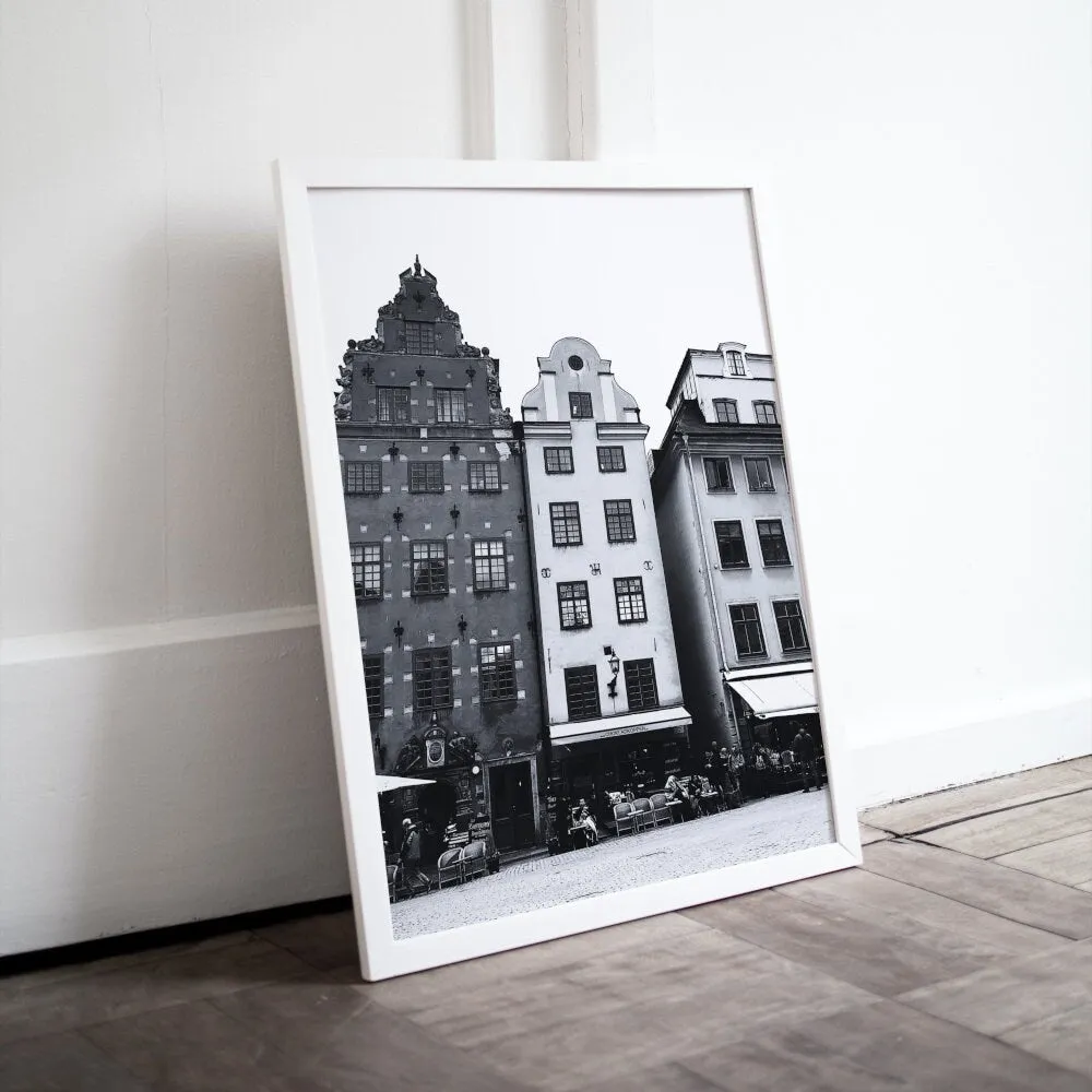 Amsterdam Poster Black And White Wall Art PRINTABLE ART Art Print, City Living Wall Art, Travel Art Print, Famous Places, Amsterdam Photo, Dutch