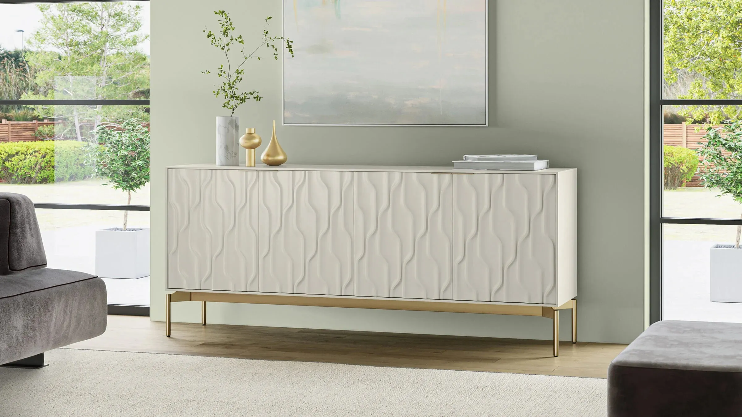 BDi Mesa™ 7639 Storage Credenza Collection