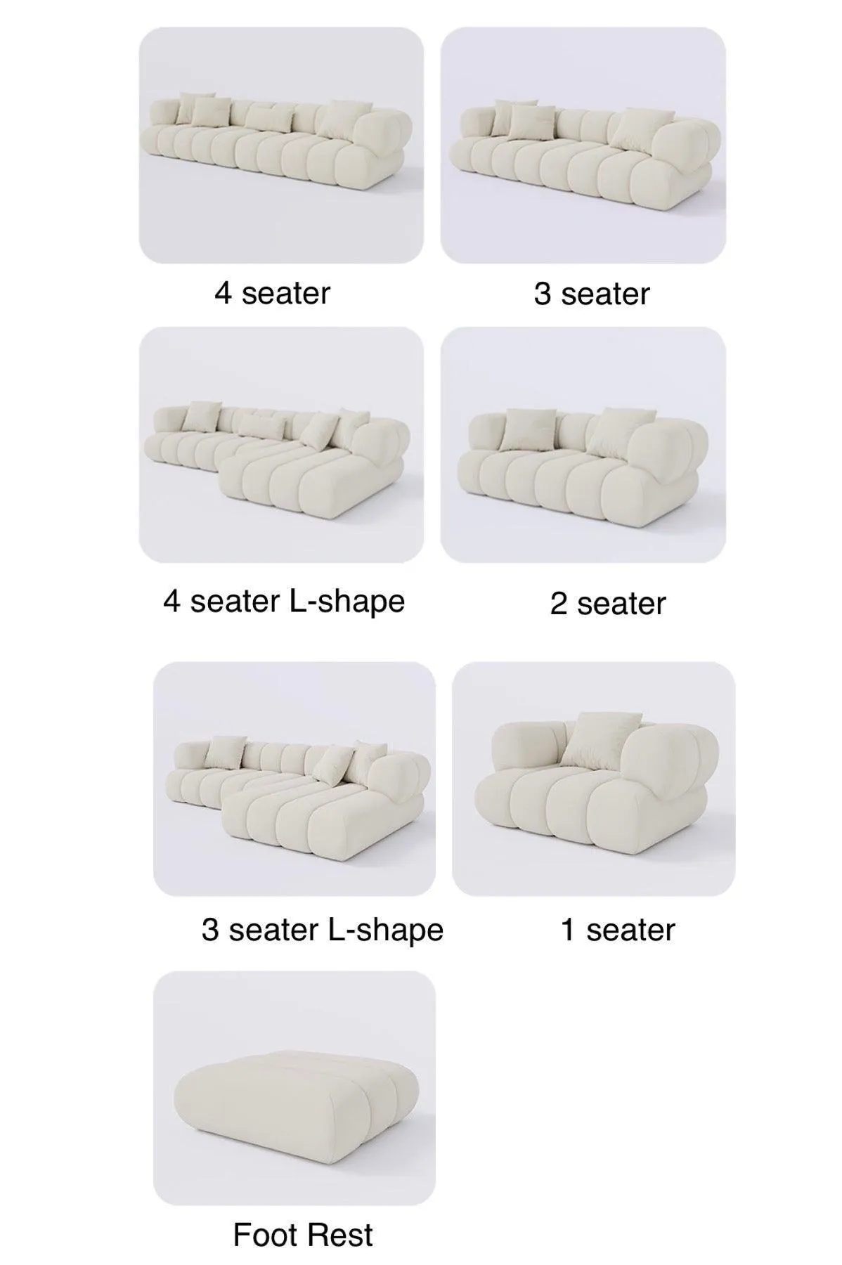 Benji Performance Boucle Sofa