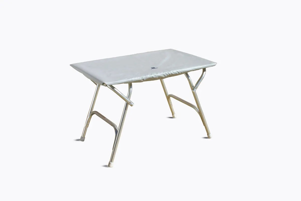 Boat Table Marine grade Plywood covered with White Formica 45x88x61cm-M200FT