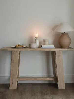 Brecon Reclaimed Wooden Console Table