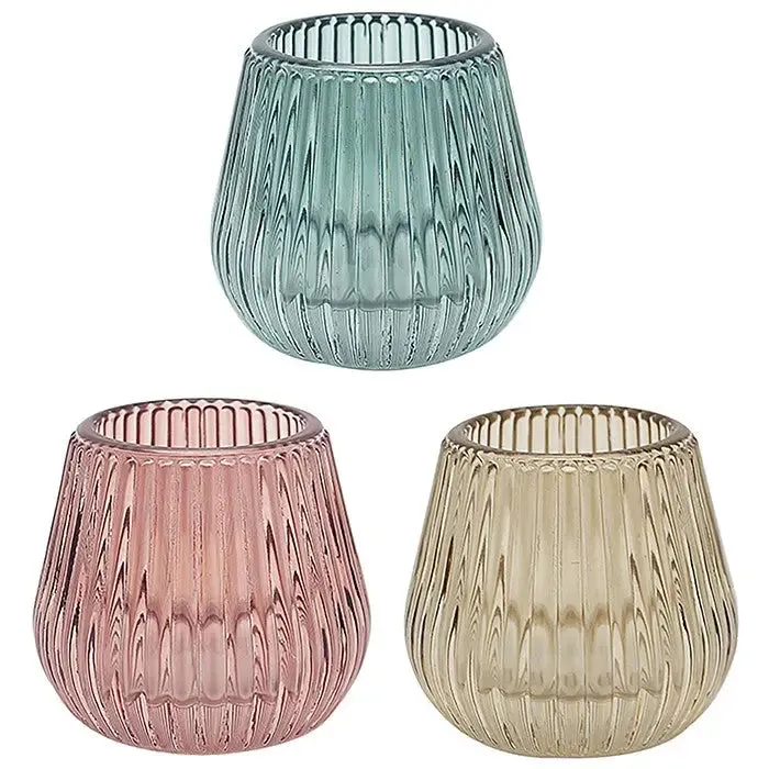 Bright Glass Range - Including Vases, Candle Sticks, Tealight Holders and more