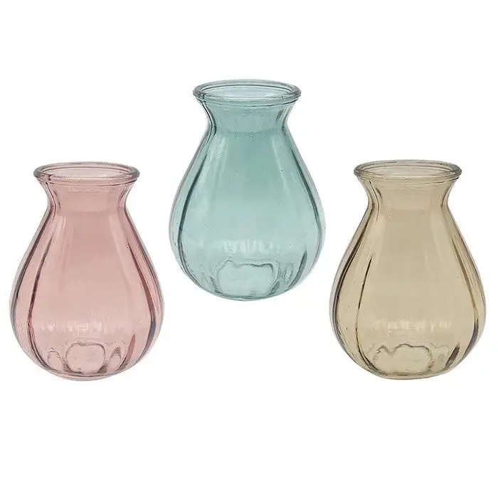 Bright Glass Range - Including Vases, Candle Sticks, Tealight Holders and more