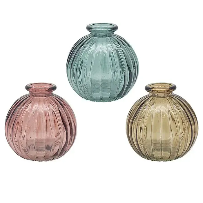 Bright Glass Range - Including Vases, Candle Sticks, Tealight Holders and more