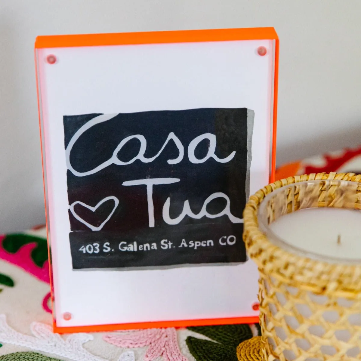 Casa Tua Premium Collectible Matchbook - Elegant and Functional Design for Home or Gifts