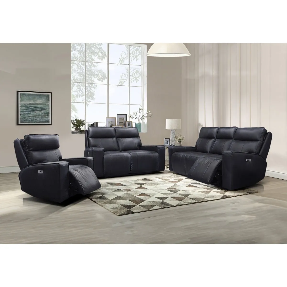 Chadwick Black Power Reclining Chair