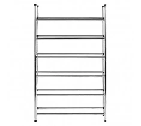 Chrome 6 Tier Extendable Shoe Rack