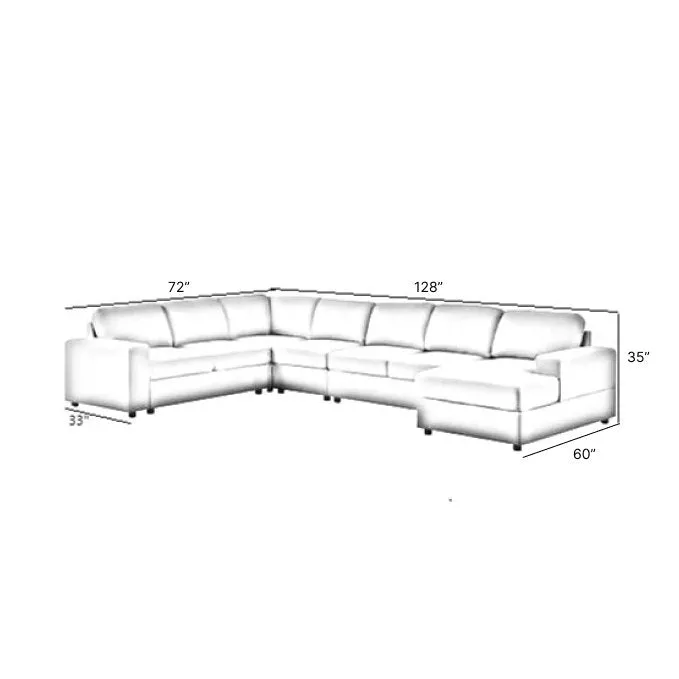 Cirina 8 Seater U Shape Fabric Sofa For Living Room| Bedroom | Office