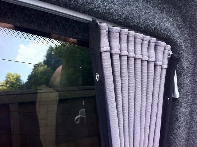 Citroen Relay camper Premium 2 x Side Window Curtains Van-X