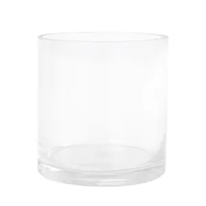 Clear Glass Cylinder Vase