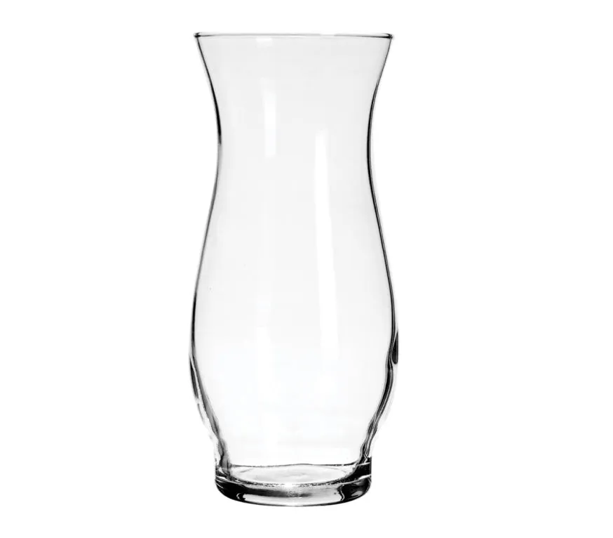 Clear Glass Hurricane Stem Vases