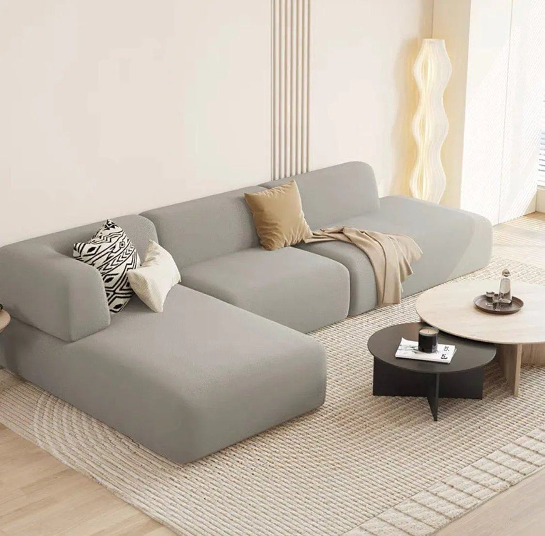 Cleve Sectional Extended Chaise Sofa