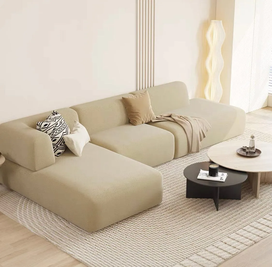 Cleve Sectional Extended Chaise Sofa