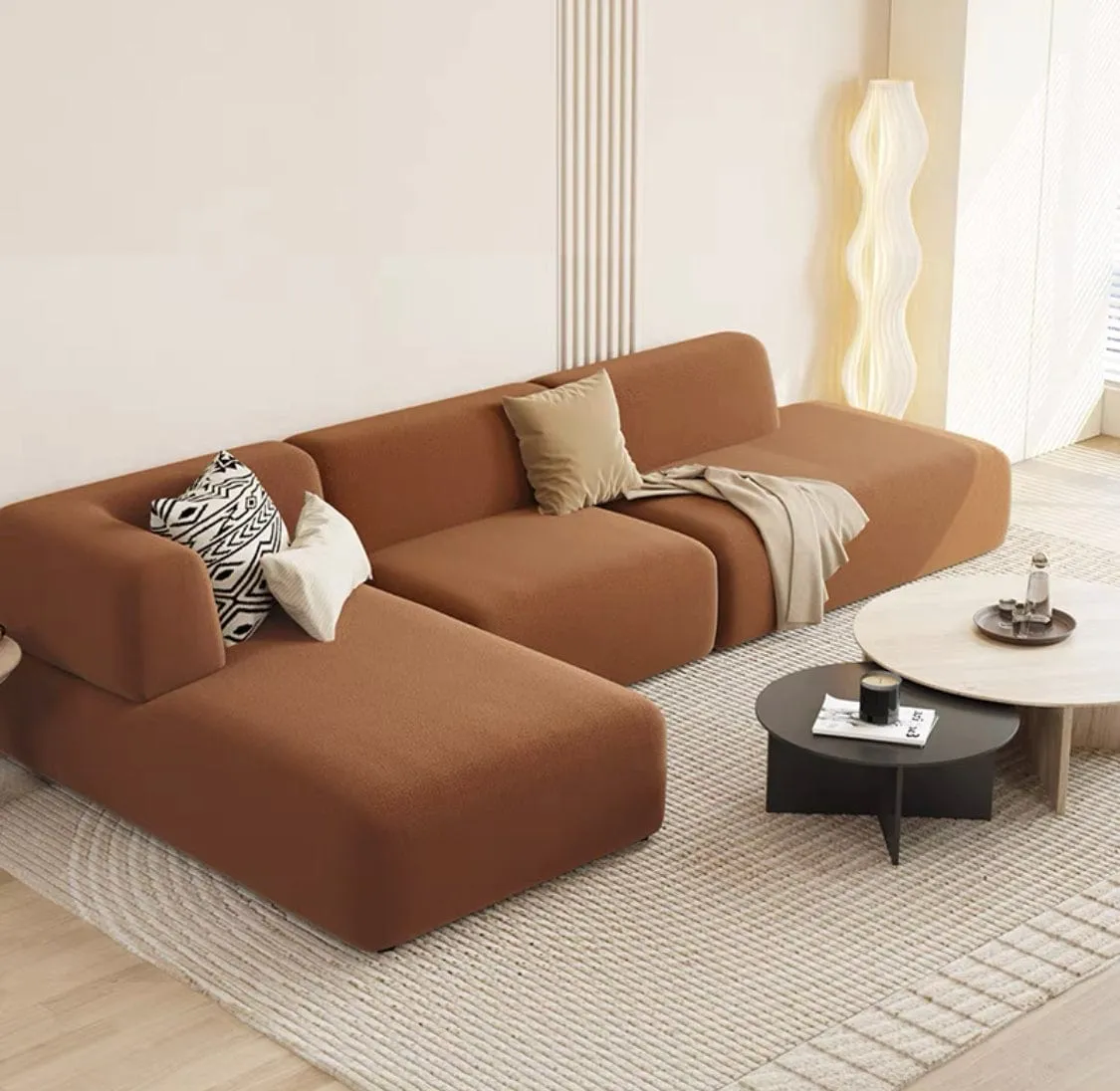 Cleve Sectional Extended Chaise Sofa