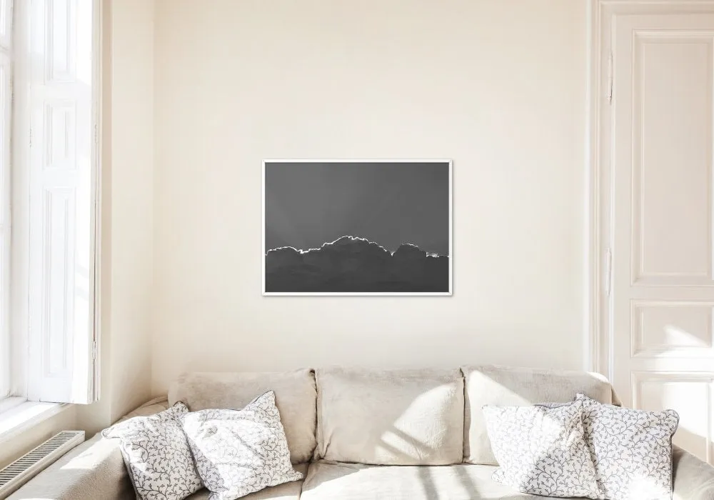 Clouds Black And White Wall Art INSTANT DOWNLOAD Art Print, Alternative Wall Art, Cloud Photo Print, Night Sky, Mystical Celestial, Cloud Art, Sky Wall Art