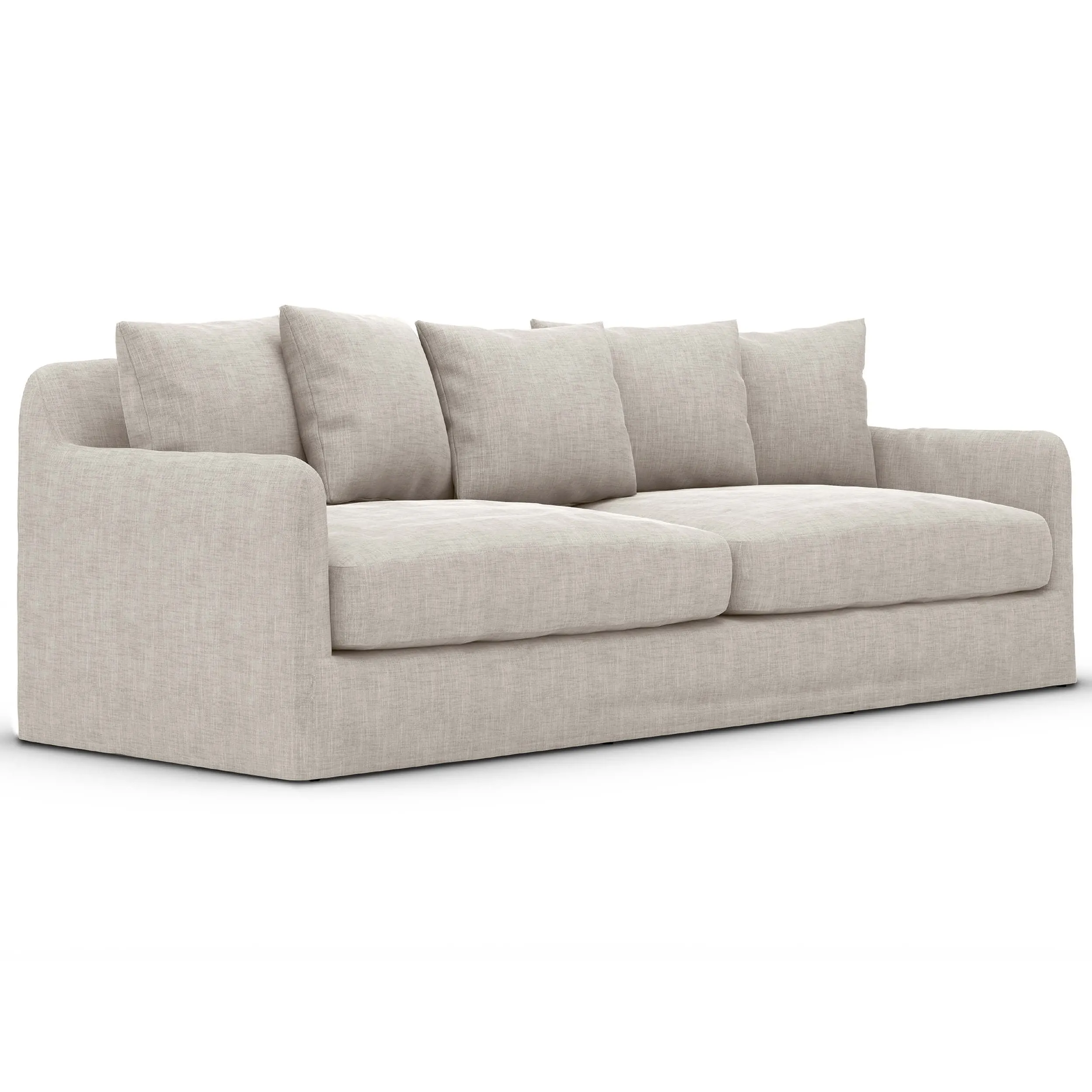 Dade Outdoor Sofa, Stone Grey