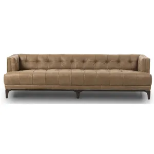 Dylan Leather Sofa, Palermo Drift