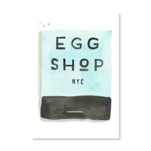 Egg Shop NYC Matchbook