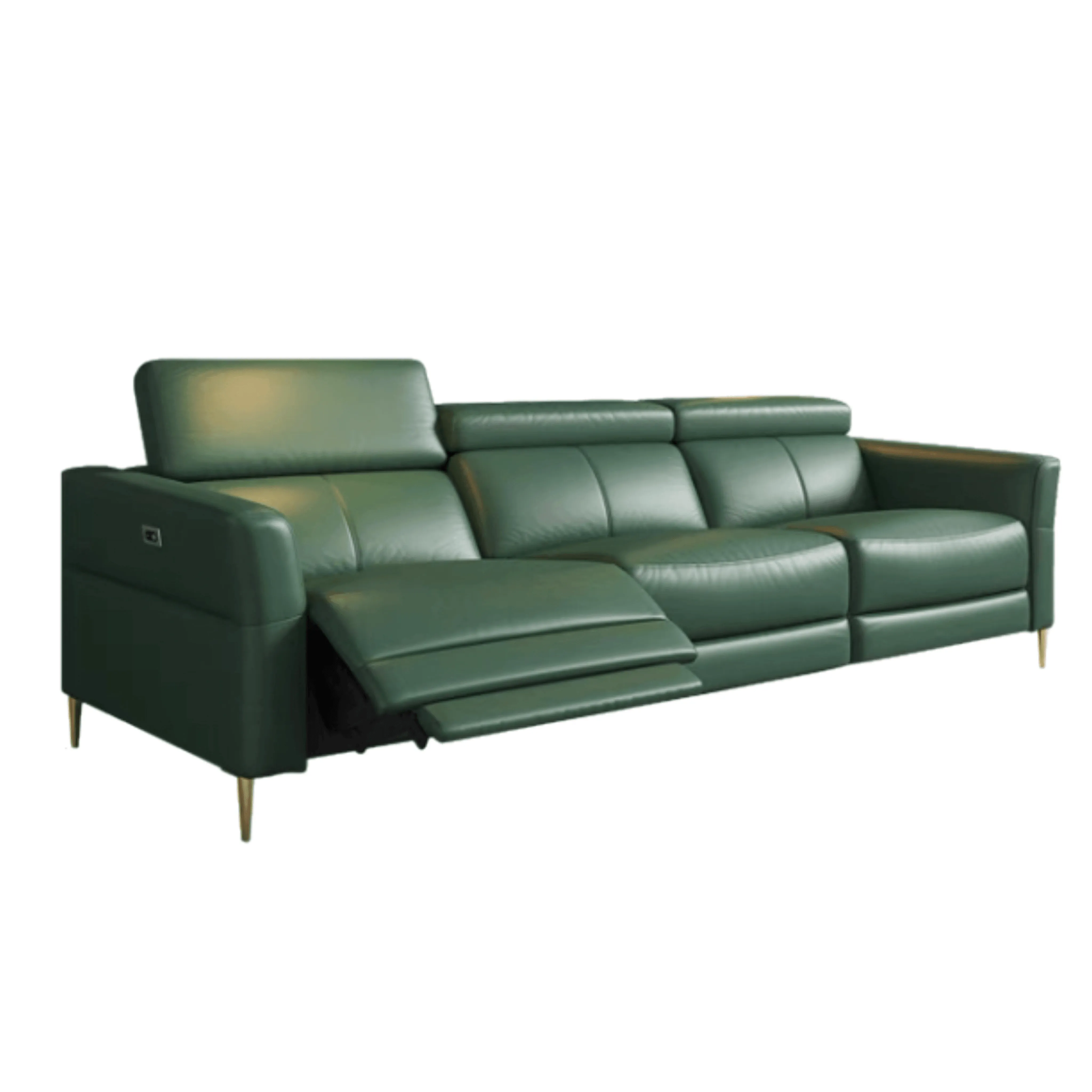 Ellie Sectional Electric Recliner Leather Sofa