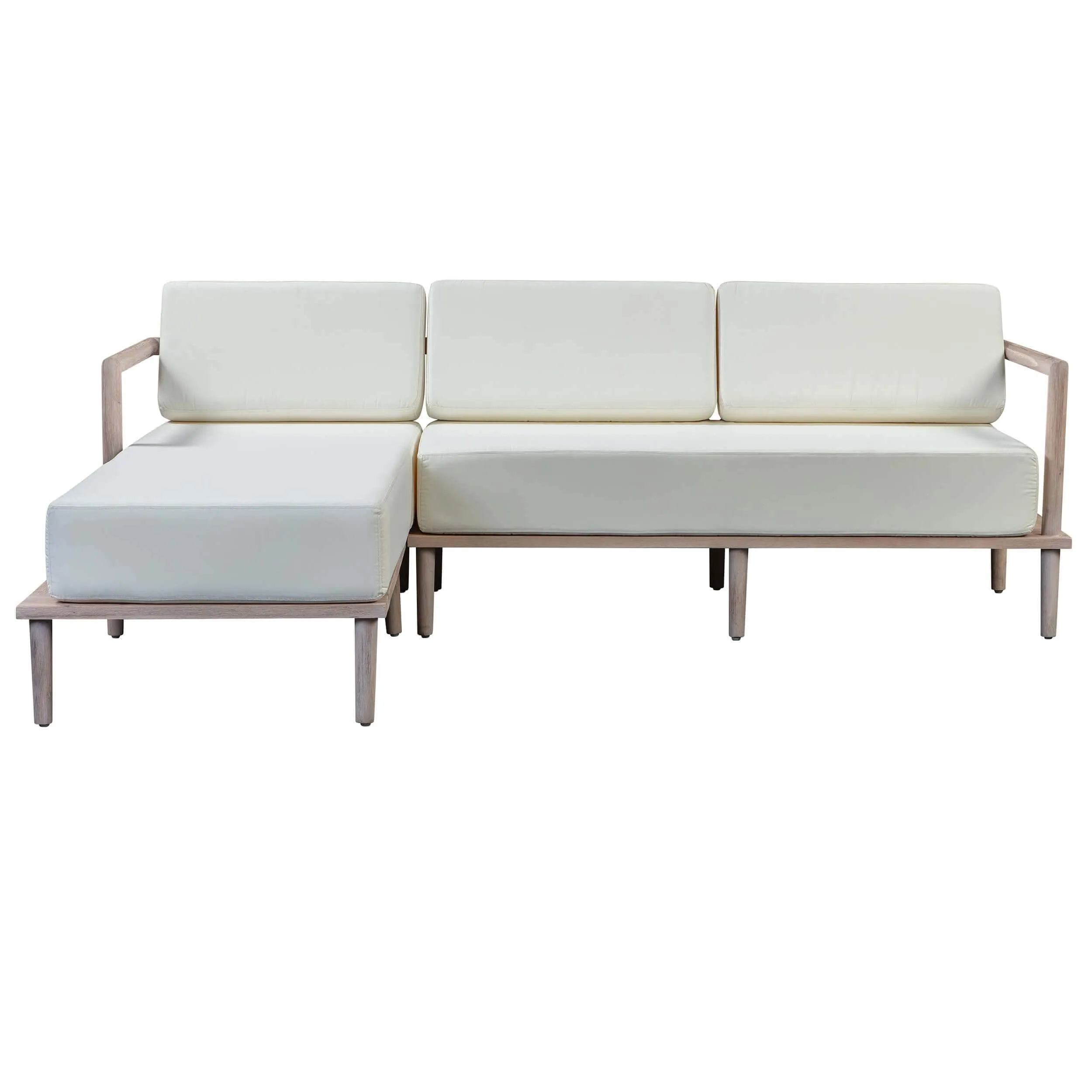 Emerson Outdoor Sectional LAF, Cream