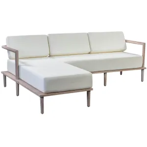 Emerson Outdoor Sectional LAF, Cream