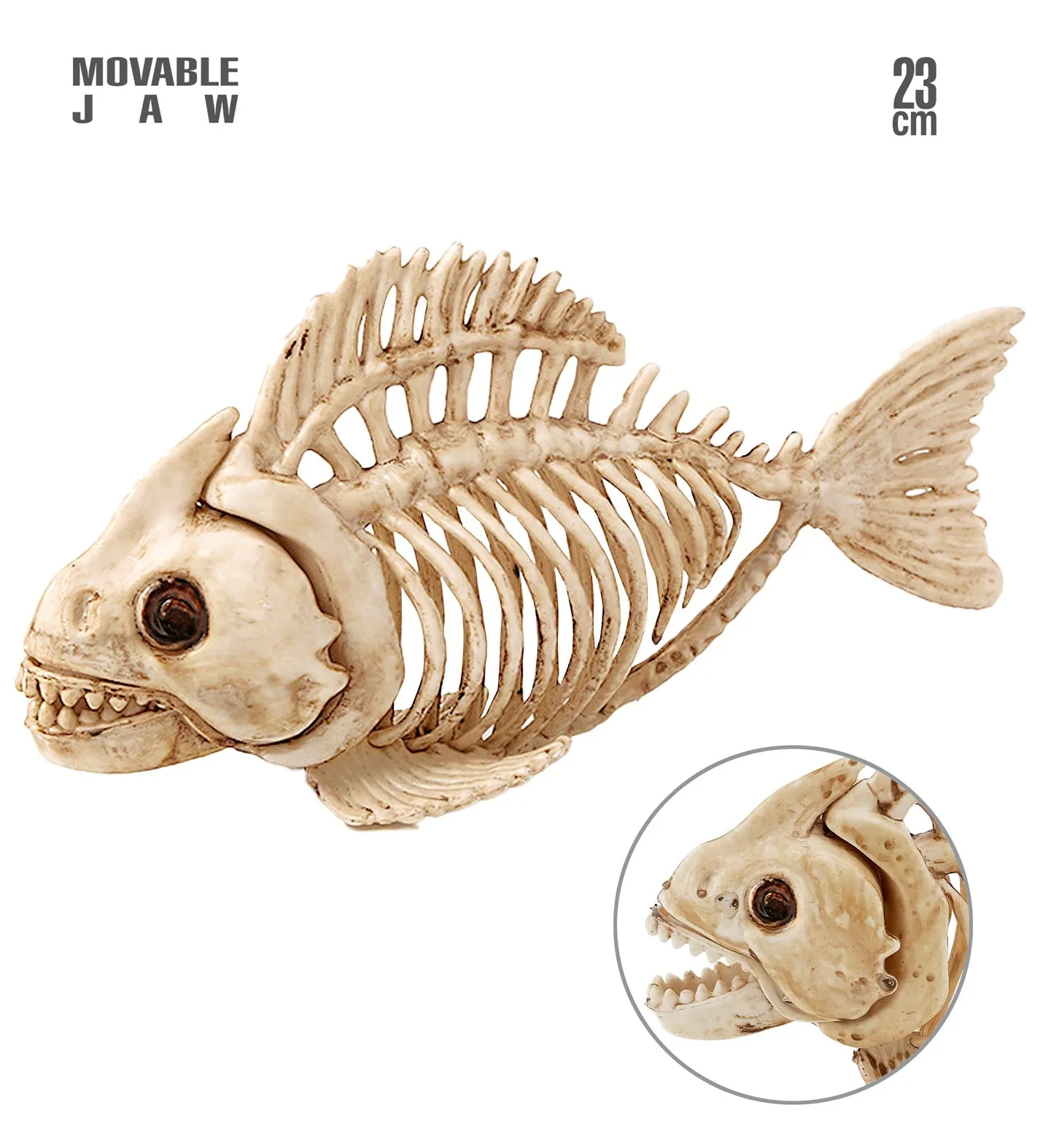 Fish Skeleton Halloween Decoration