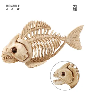 Fish Skeleton Halloween Decoration