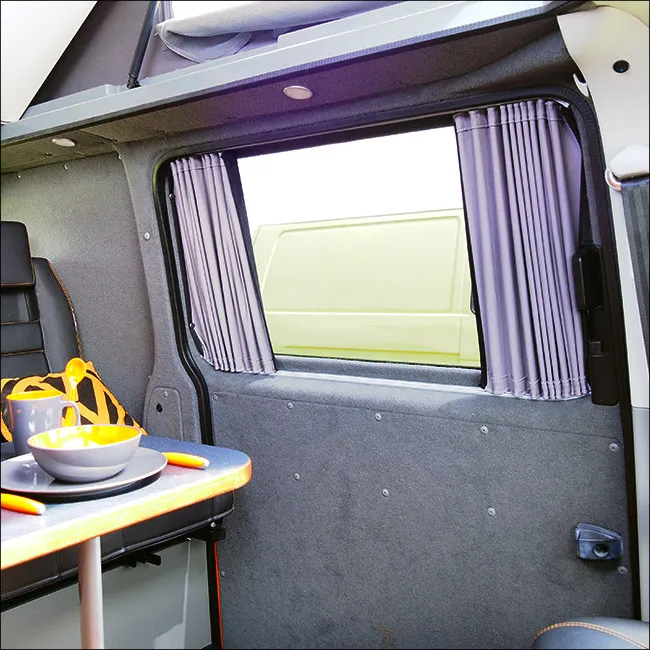 For Ford Transit Custom Premium 2 x Side Window Curtains Van-X