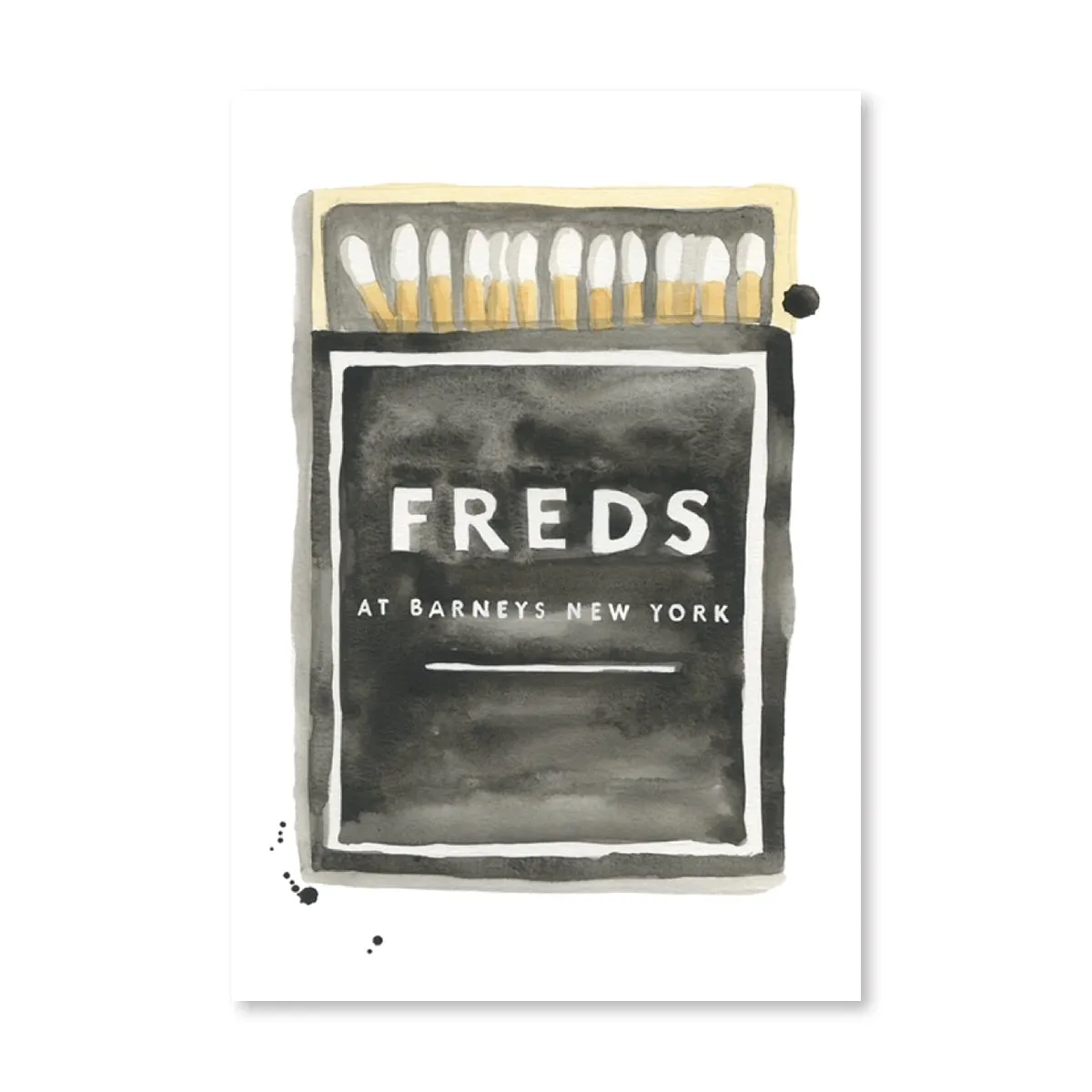 Freds at Barneys NY Matchbook