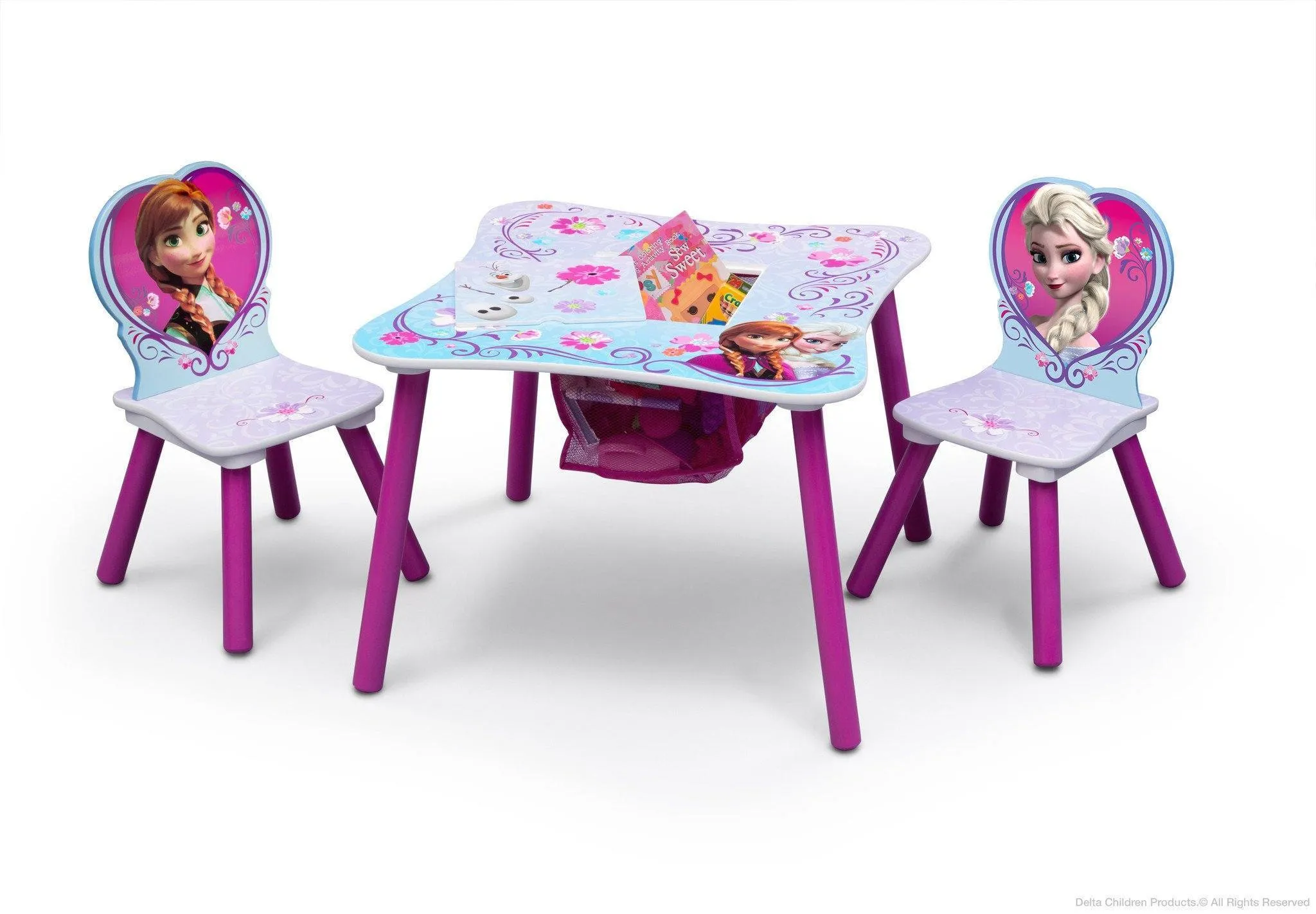 Frozen Table & Chair Set with Storage