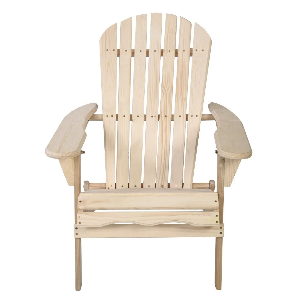 Giantex New Outdoor Foldable Fir Wood Adirondack Chair Patio Deck Garden Furniture &iexcl;&shy; (wood)