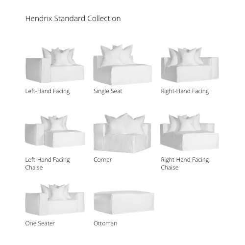 HENDRIX SOFAS | RIGHT HAND ARM