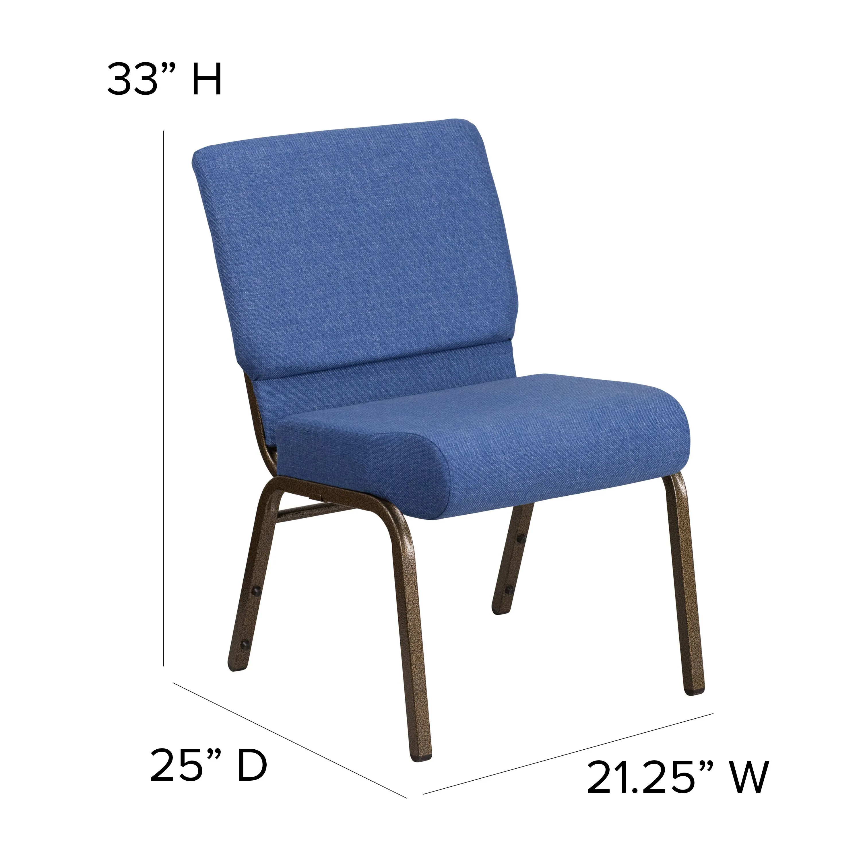 HERCULES Series 21''W Stacking Church Chair