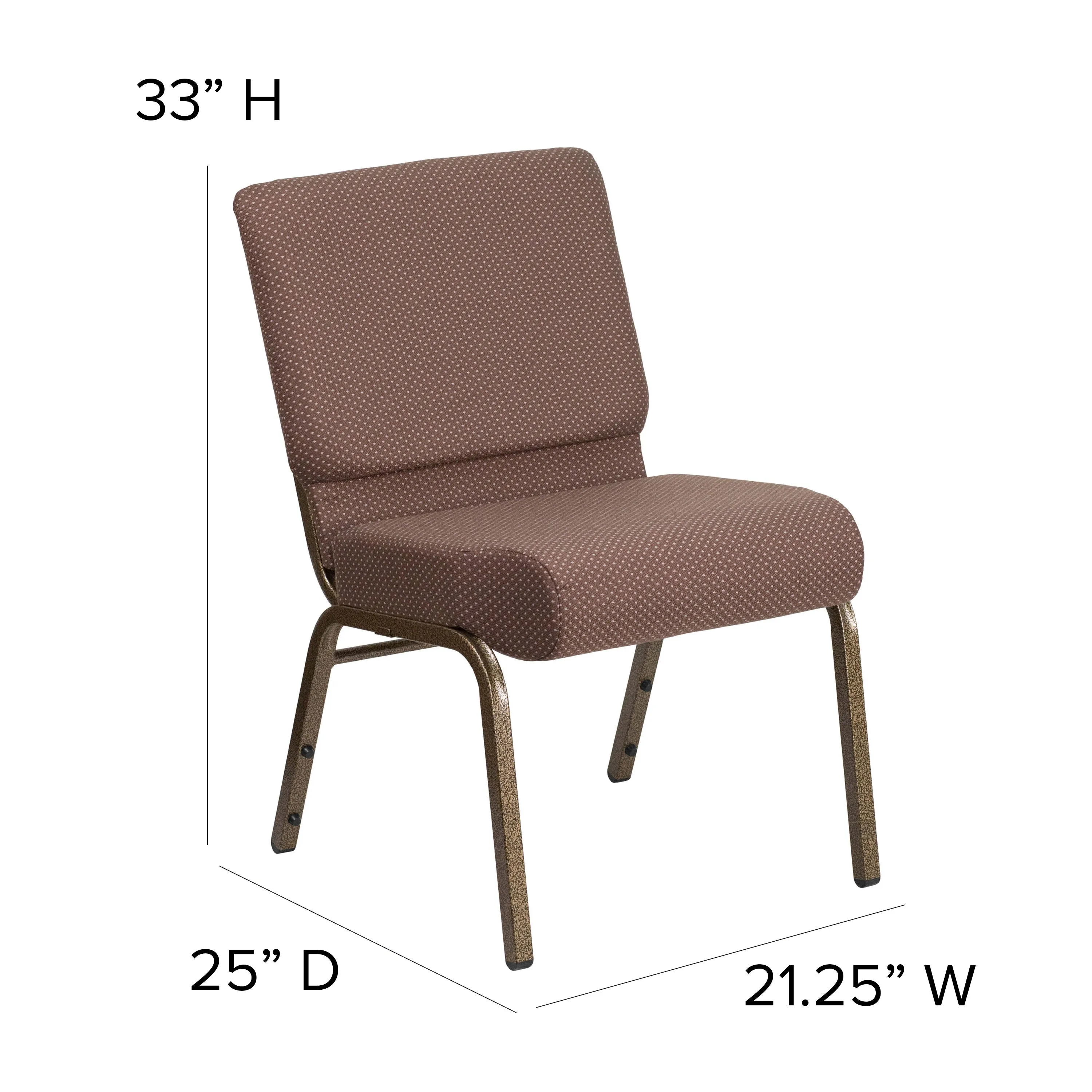 HERCULES Series 21''W Stacking Church Chair