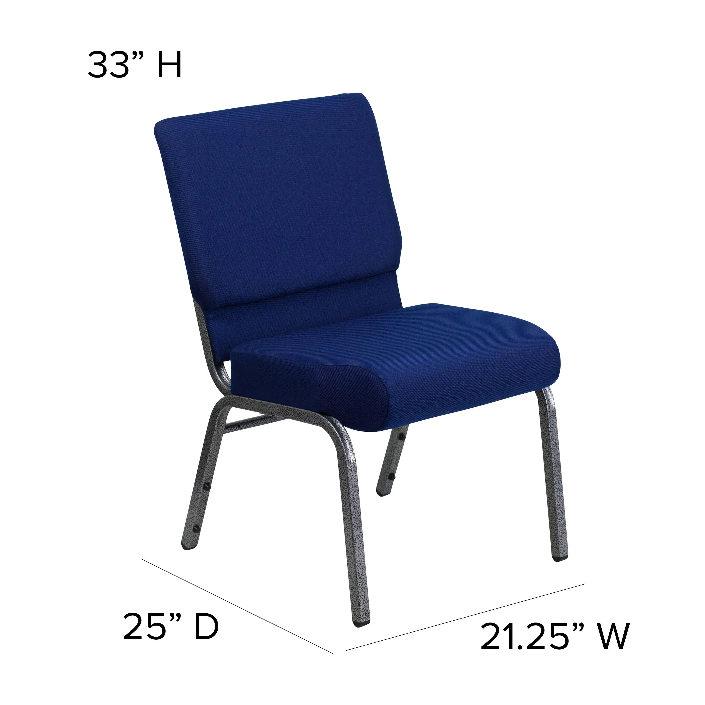 HERCULES Series 21''W Stacking Church Chair