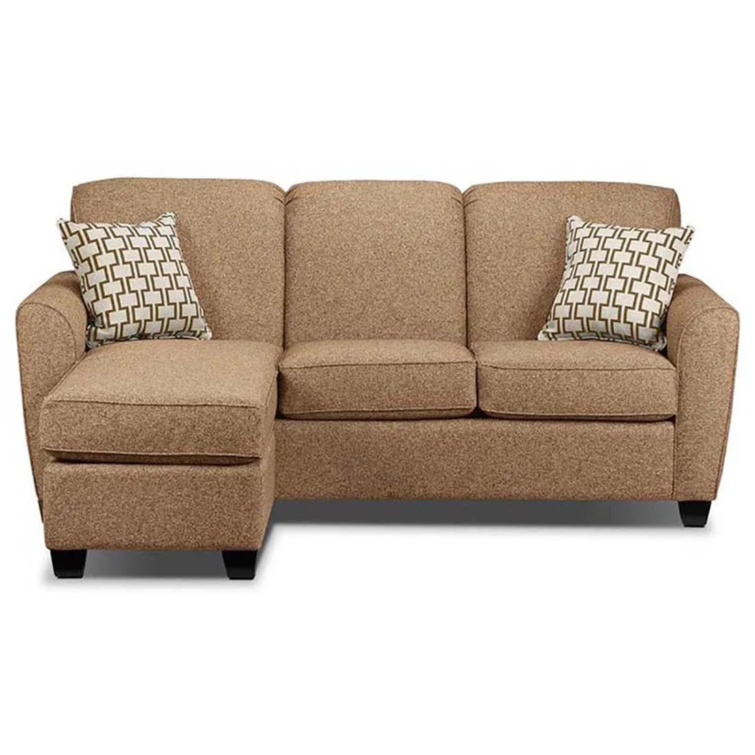 Holden 3 Seater L Shape Sofa With Ottoman For Living Room