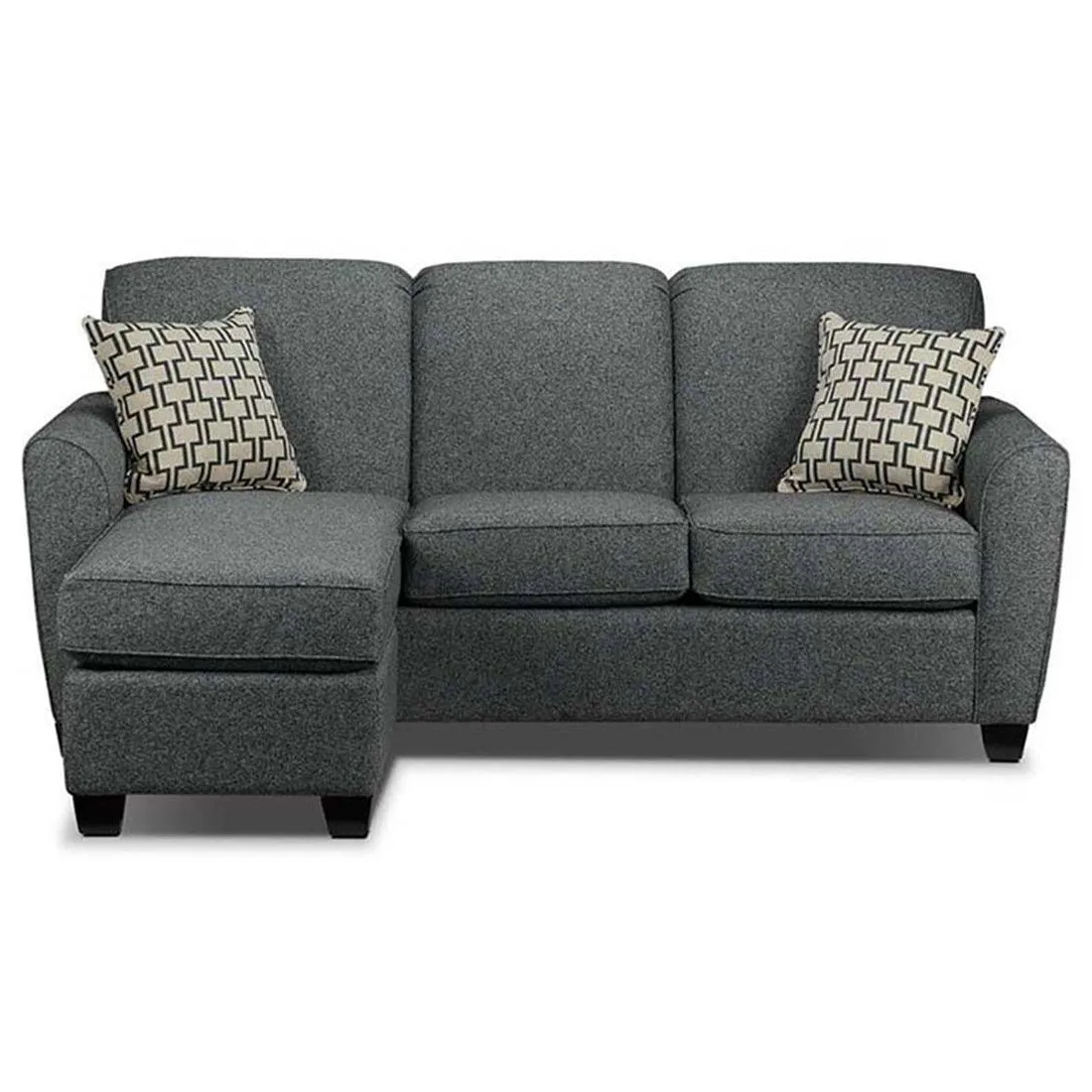 Holden 3 Seater L Shape Sofa With Ottoman For Living Room