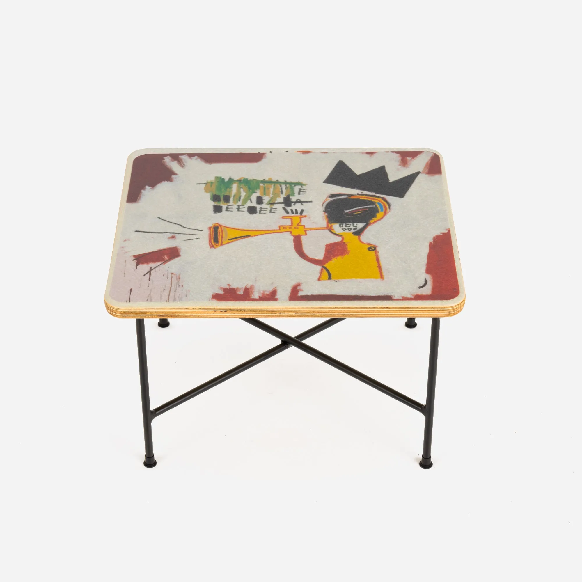 Jean-Michel Basquiat Case Study® Furniture Aiko X Base Table - Trumpet