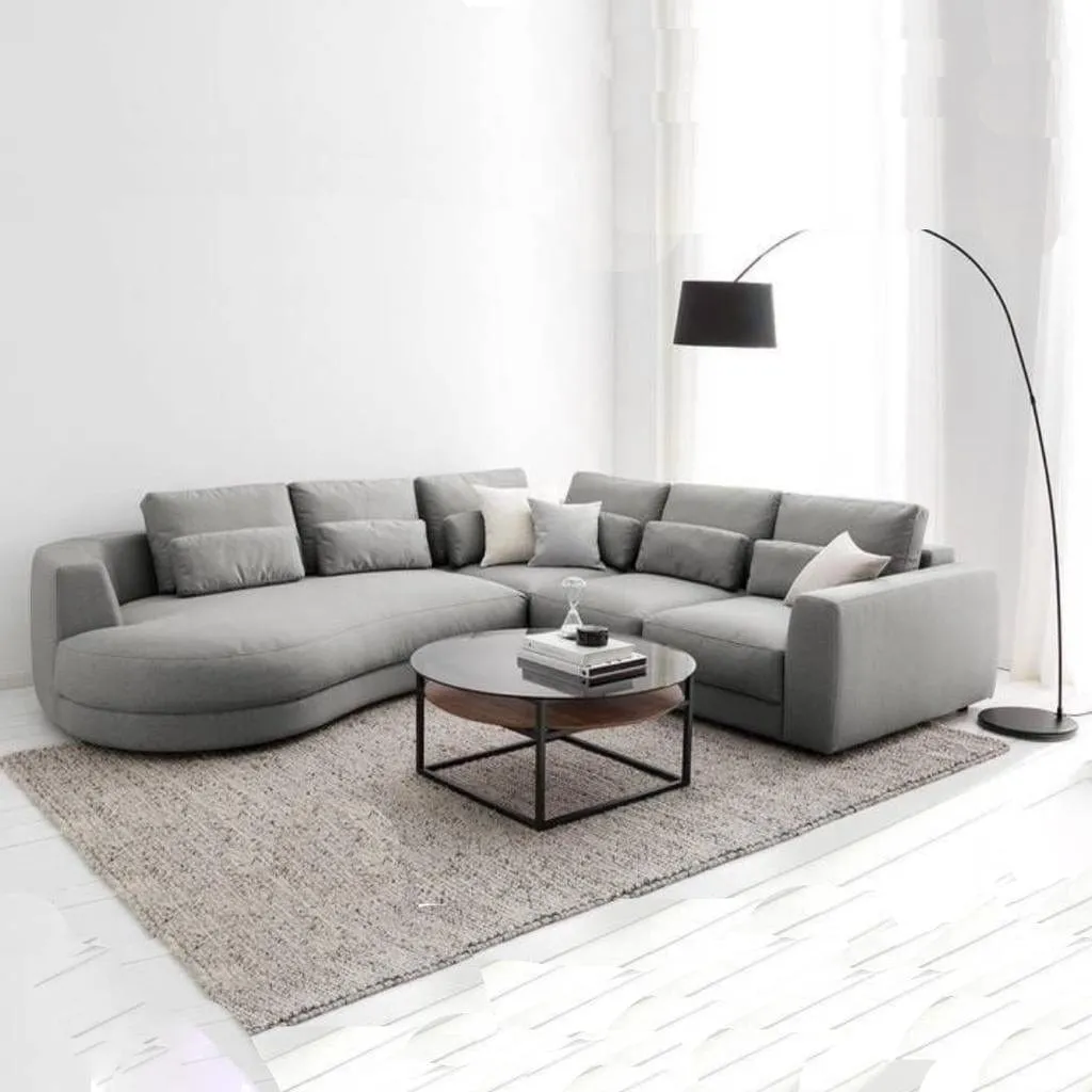 Jeanne Sectional Curve Sofa