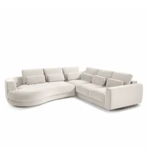 Jeanne Sectional Curve Sofa