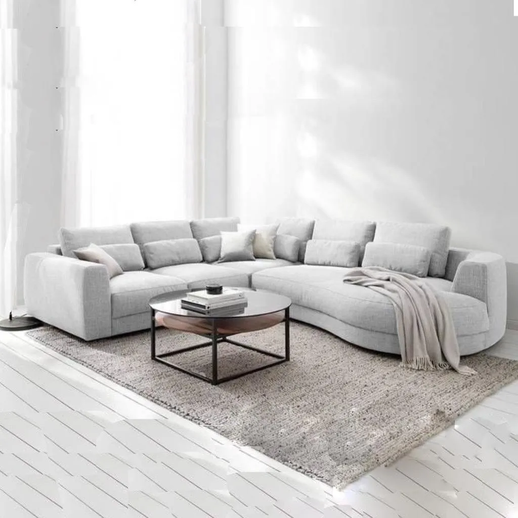 Jeanne Sectional Curve Sofa