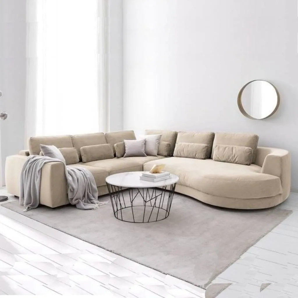 Jeanne Sectional Curve Sofa