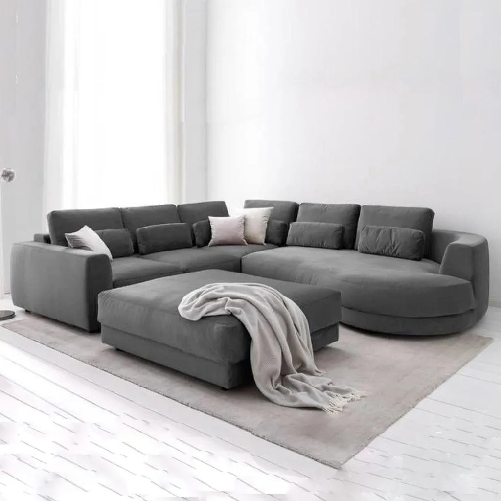 Jeanne Sectional Curve Sofa